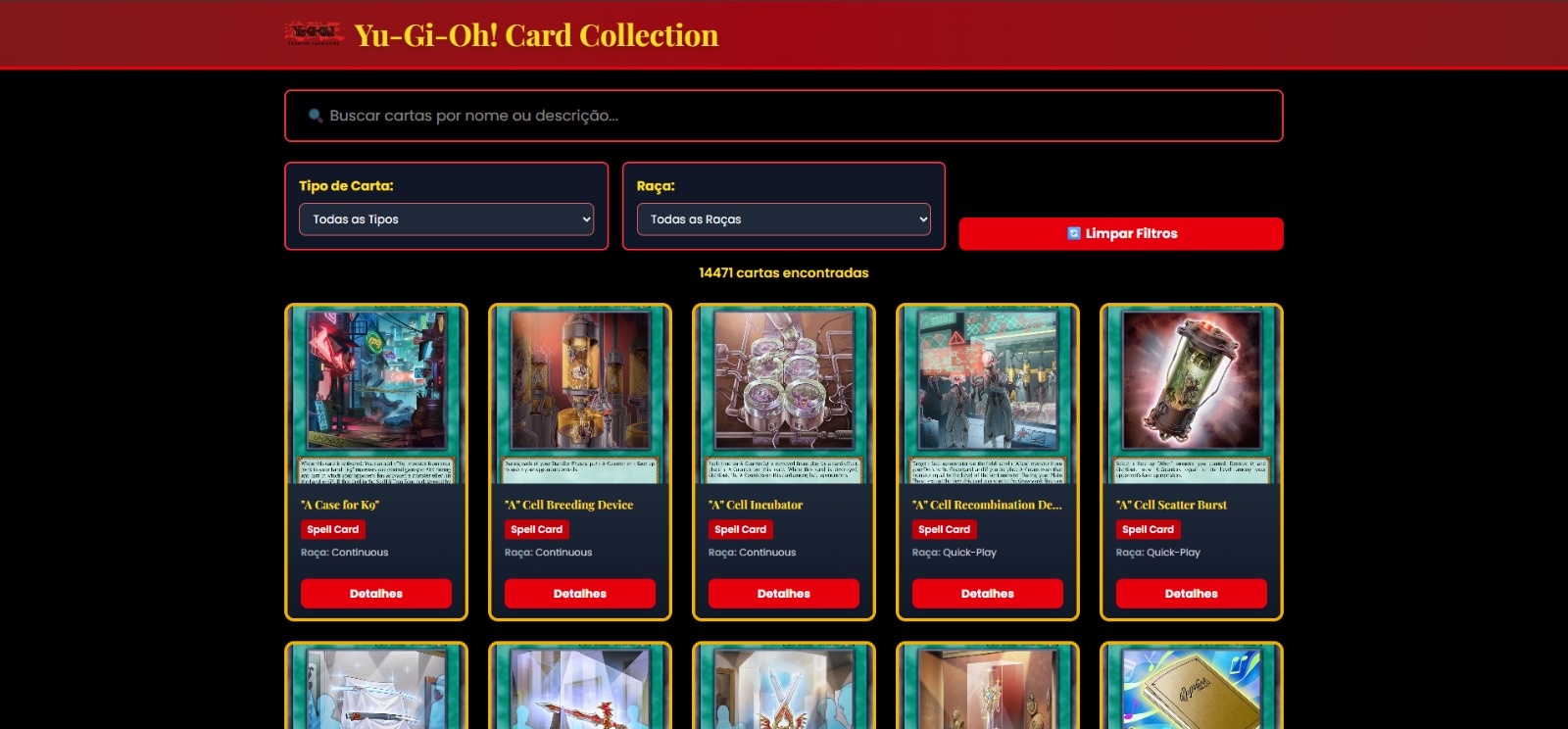 YU-GI-OH! API